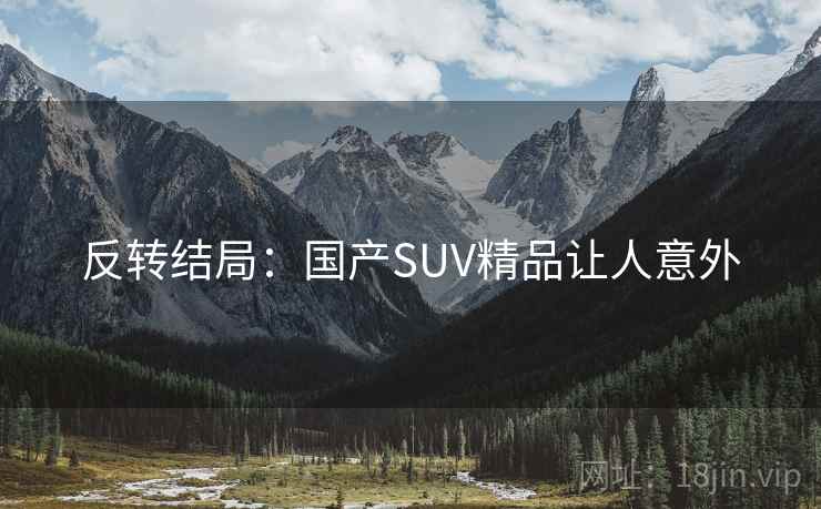 反转结局：国产SUV精品让人意外