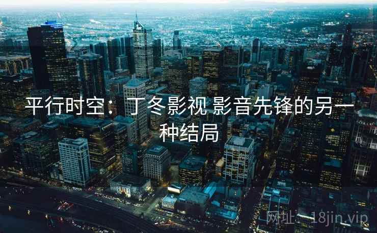 平行时空：丁冬影视 影音先锋的另一种结局