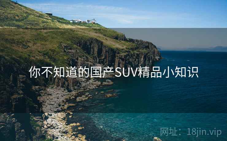 你不知道的国产SUV精品小知识 你不知道的国产SUV精品小知识